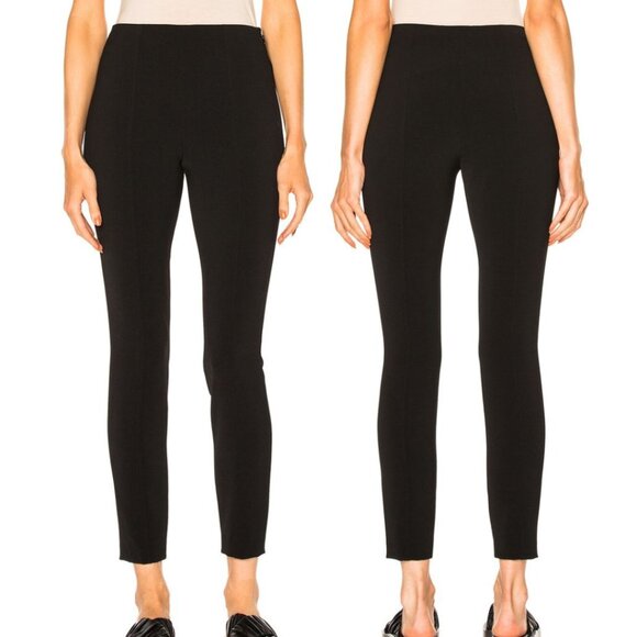 NWT Alexander Wang Women's High Waisted Fitted Pant in Black Size 4 - Picture 1 of 11
